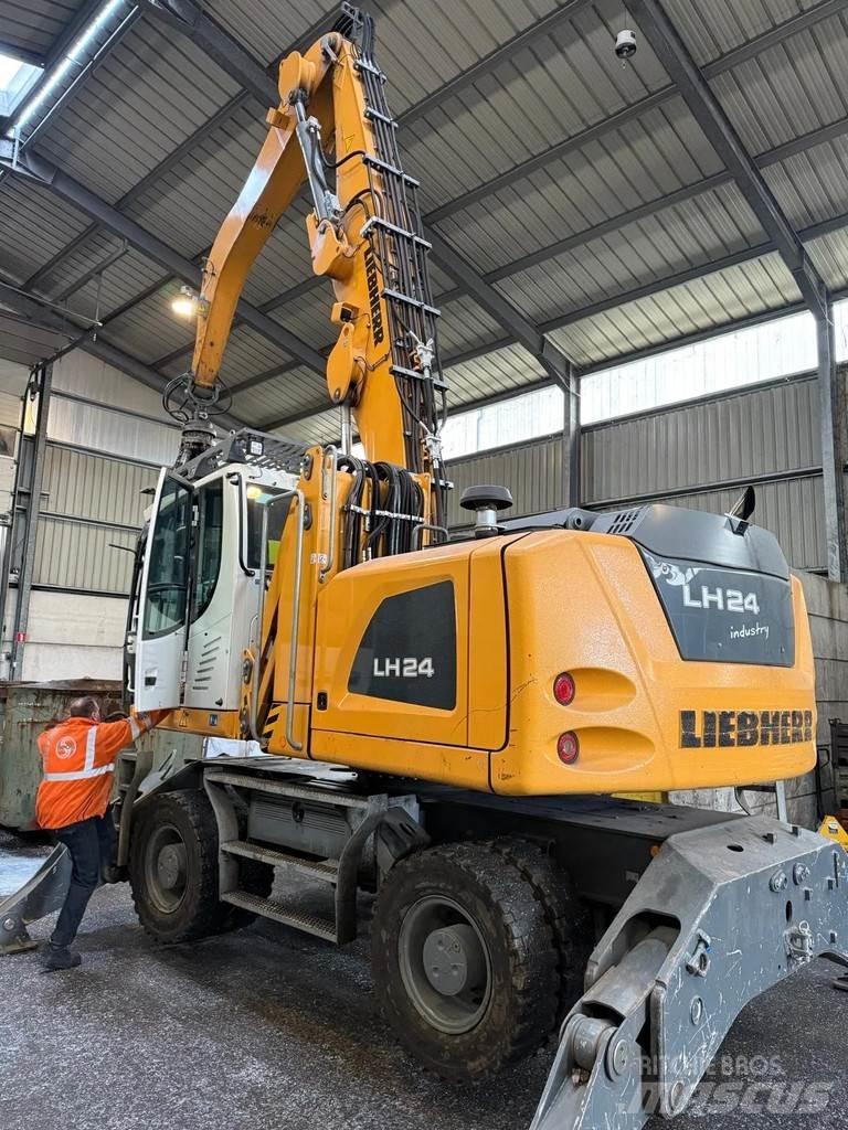 Liebherr LH24 Gravemaskiner for avfallshåndtering