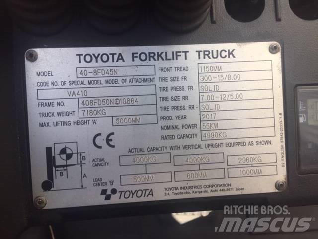 Toyota 40-8FD45N Diesel Trucker