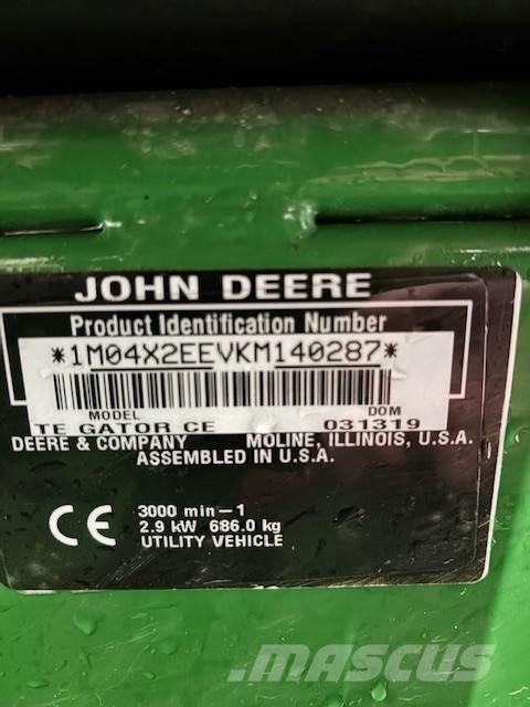 John Deere Gator TE Redskapsbærere