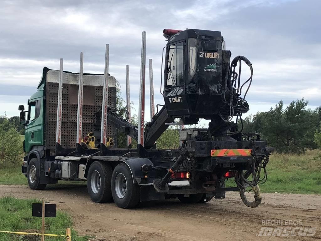 Scania R 480 Tømmerbiler