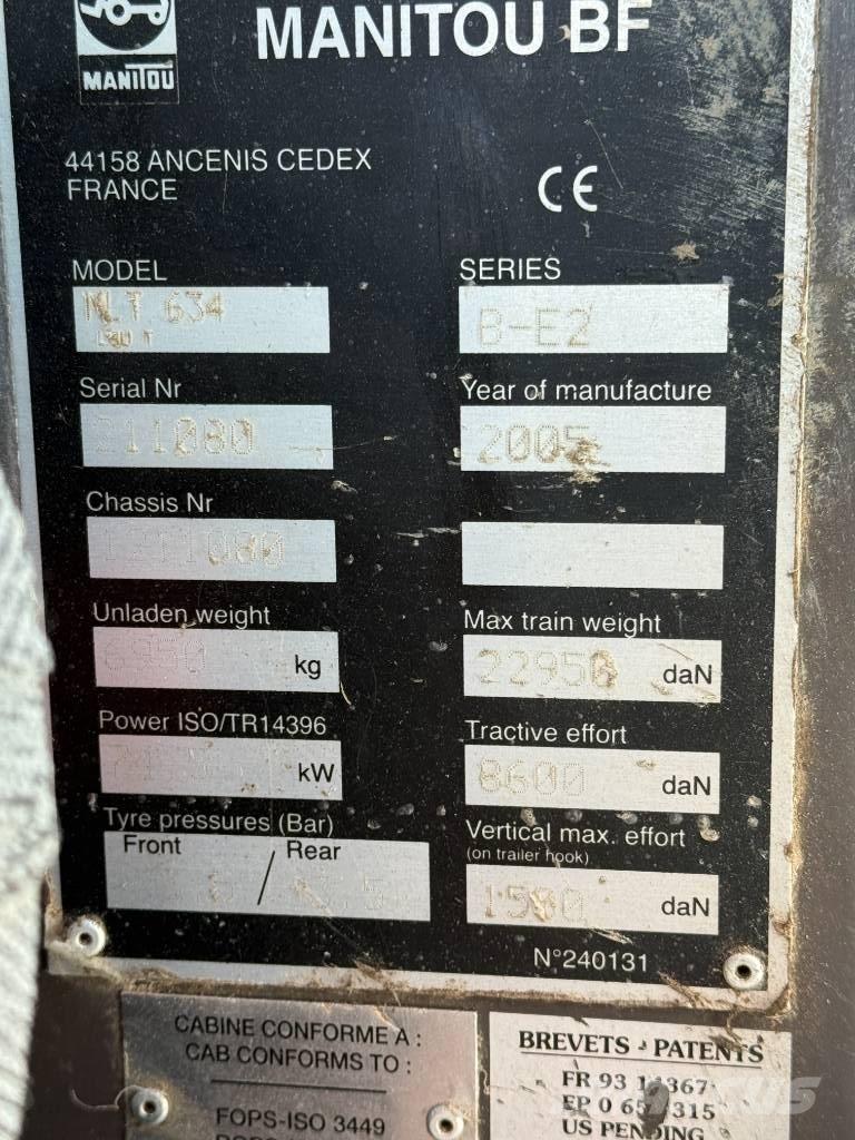 Manitou MLT 634-120 Teleskoplastere