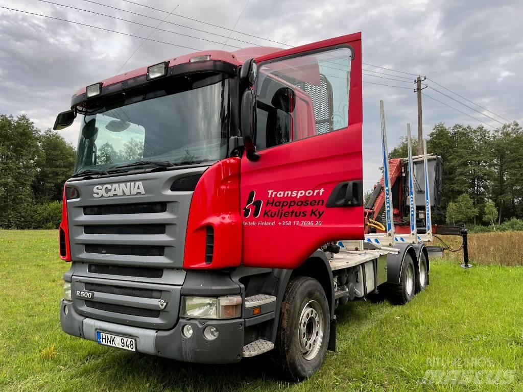 Scania R 500 Tømmerbiler