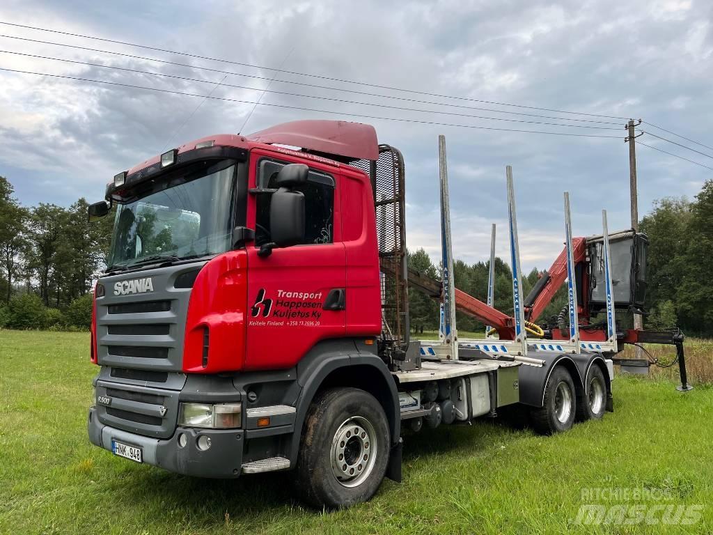 Scania R 500 Tømmerbiler