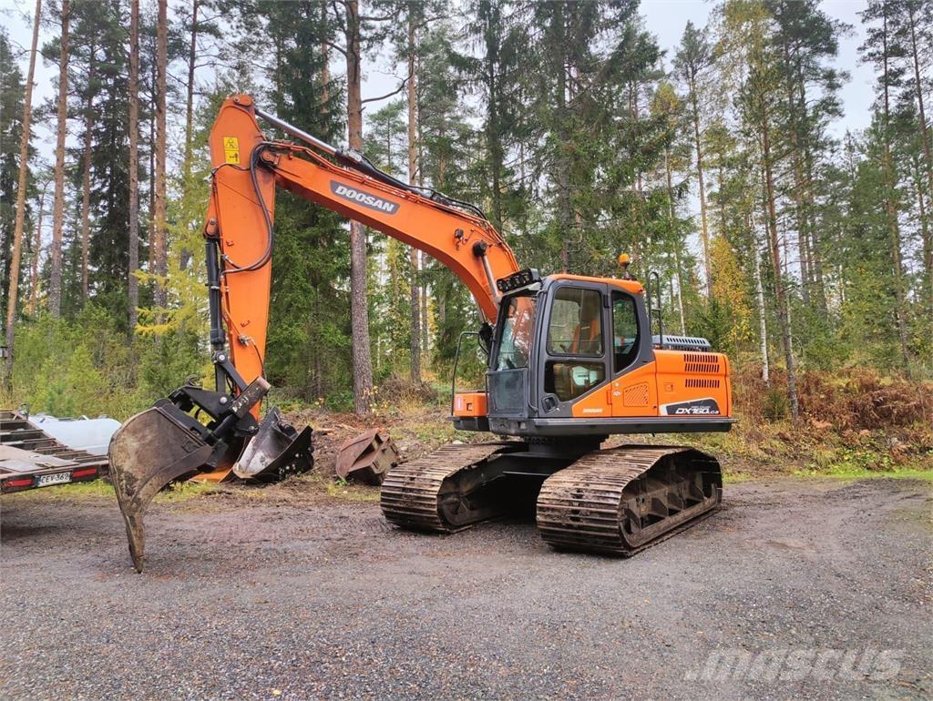 Doosan DX160 LC-5 Beltegraver