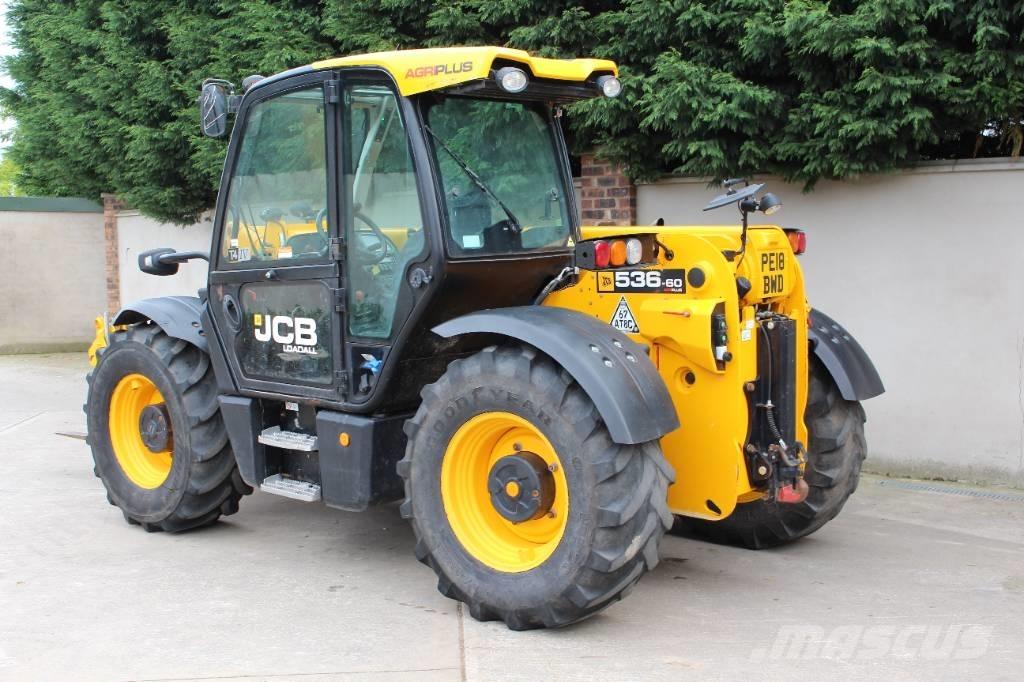 JCB 536-60 Agri-Plus Teleskoplastere for Landbruk