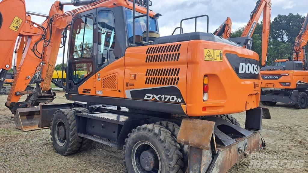 Doosan DX 170 W Hjulgravere