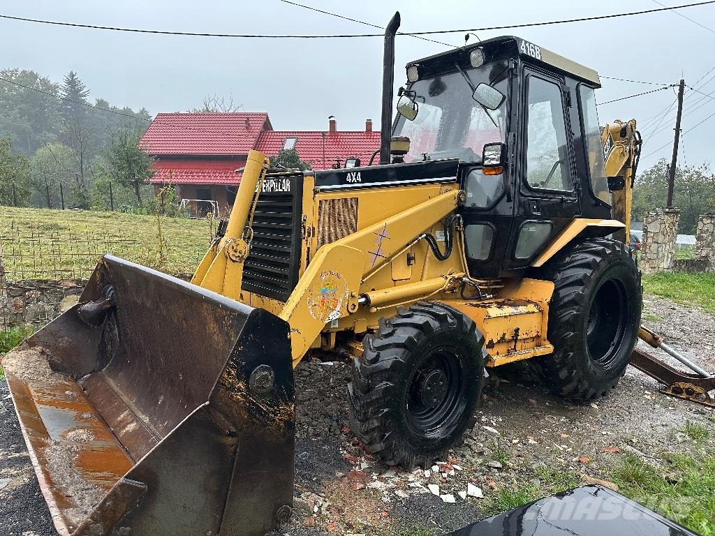 CAT 416B Traktorgravere