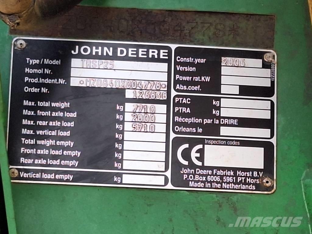 John Deere 840 Slepesprøyter