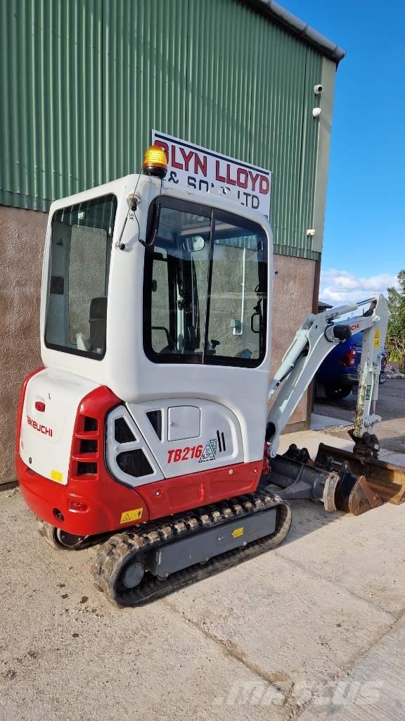 Takeuchi TB 216 A Minigravere <7t