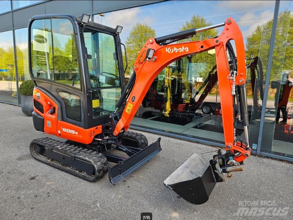 Kubota KX 019-4 Minigravere <7t