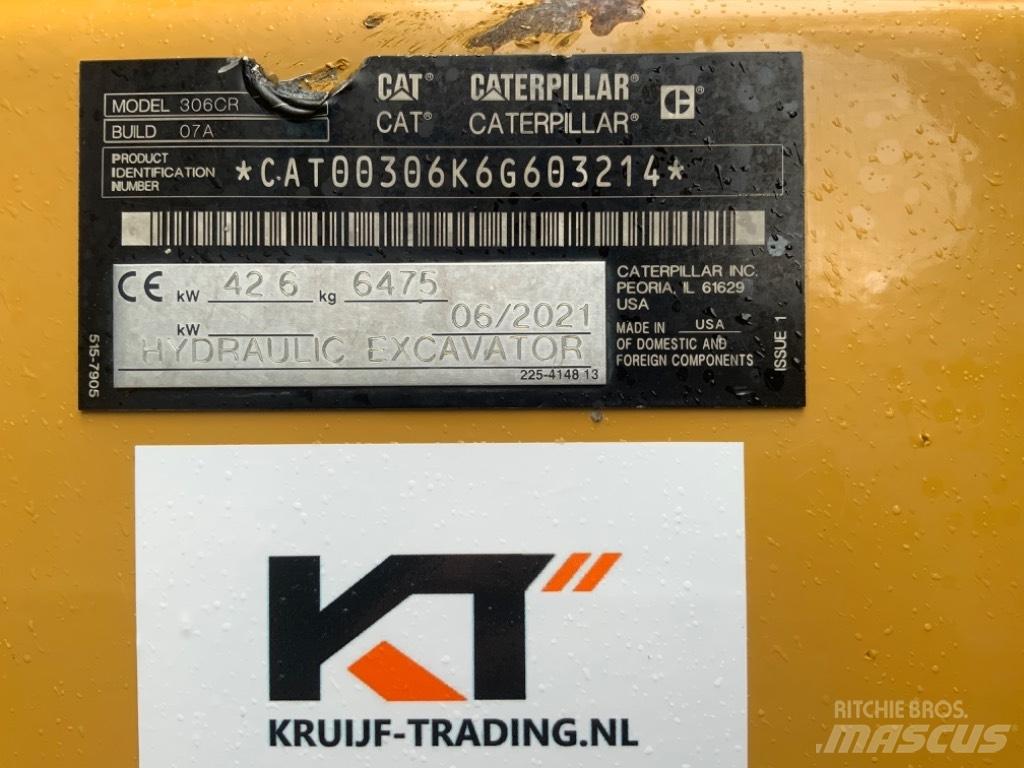 CAT erpillar 306 CR Minigravere <7t