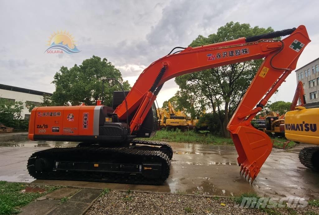 Hitachi ZX 200 Beltegraver