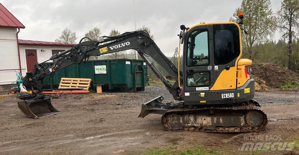 Volvo ECR 58 D Minigravere <7t