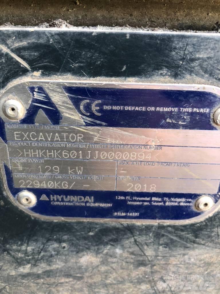 Hyundai HX 220 L Beltegraver
