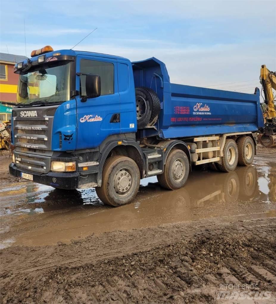 Scania R 420 8X4 Liftdumper biler