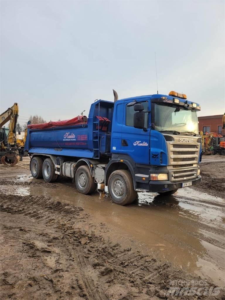 Scania R 420 8X4 Liftdumper biler