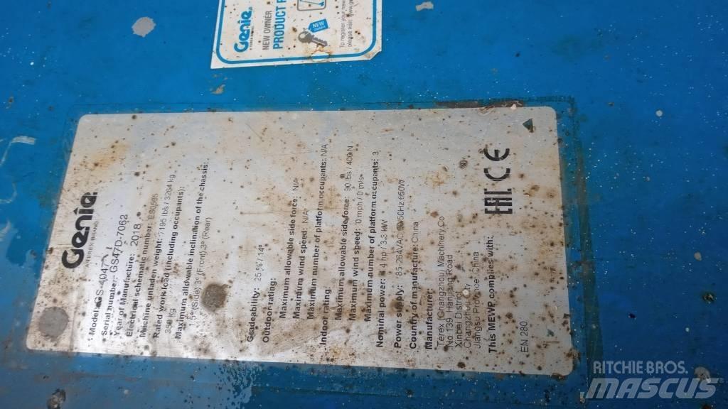Genie GS4047 Sakselifter