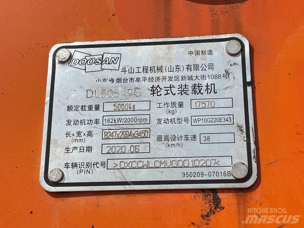 Doosan DL 505 Hjullastere