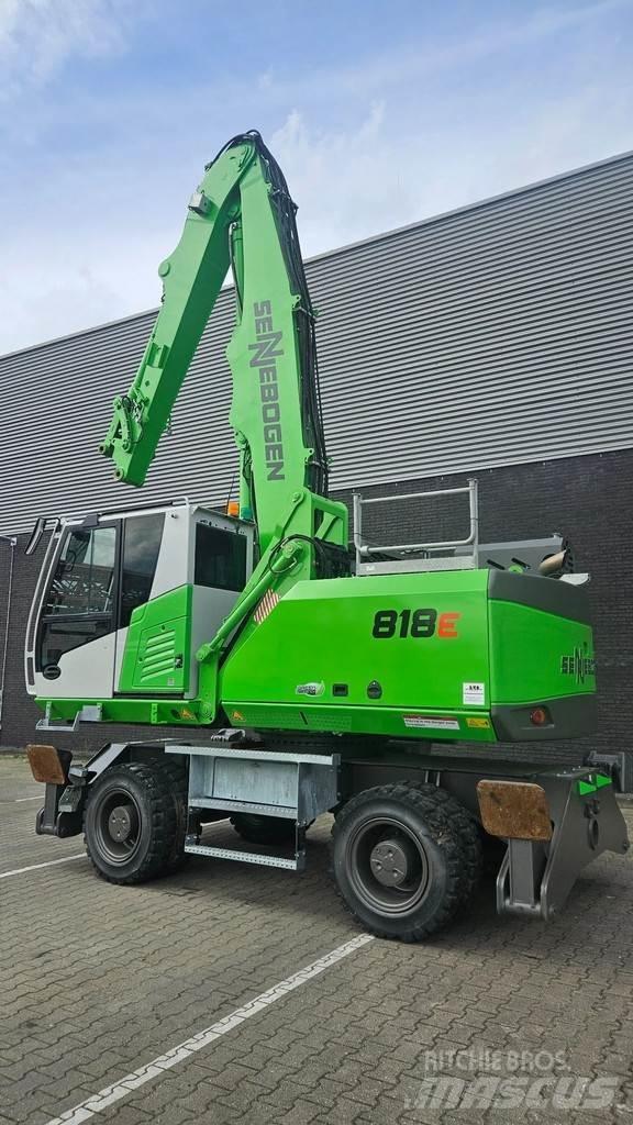 Sennebogen 818ME Gravemaskiner for avfallshåndtering