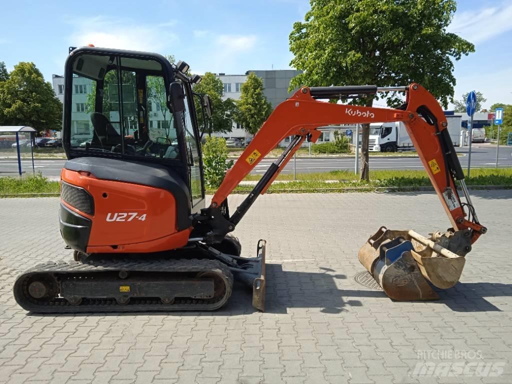Kubota U 27-4 Minigravere <7t