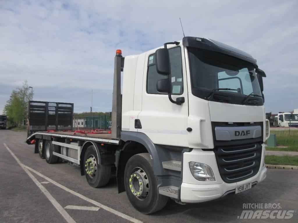 DAF CF450 Flatvogn med vinsj