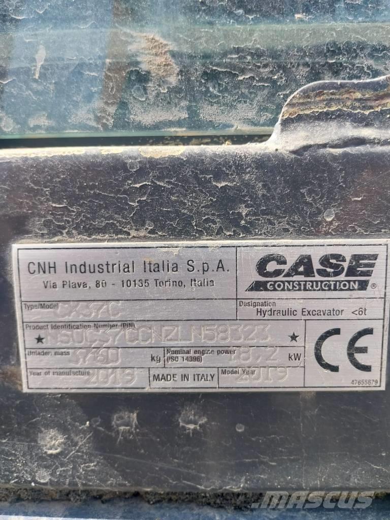 CASE CX 37 C Minigravere <7t