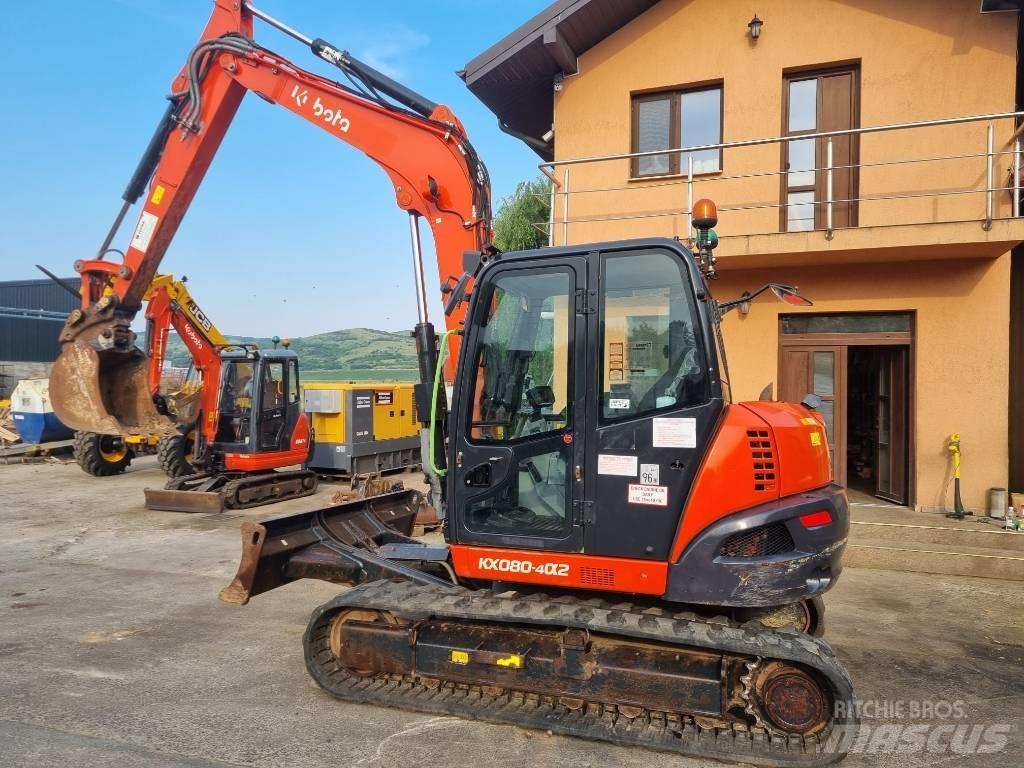 Kubota KX 80-4 Midigravere 7 - 12t