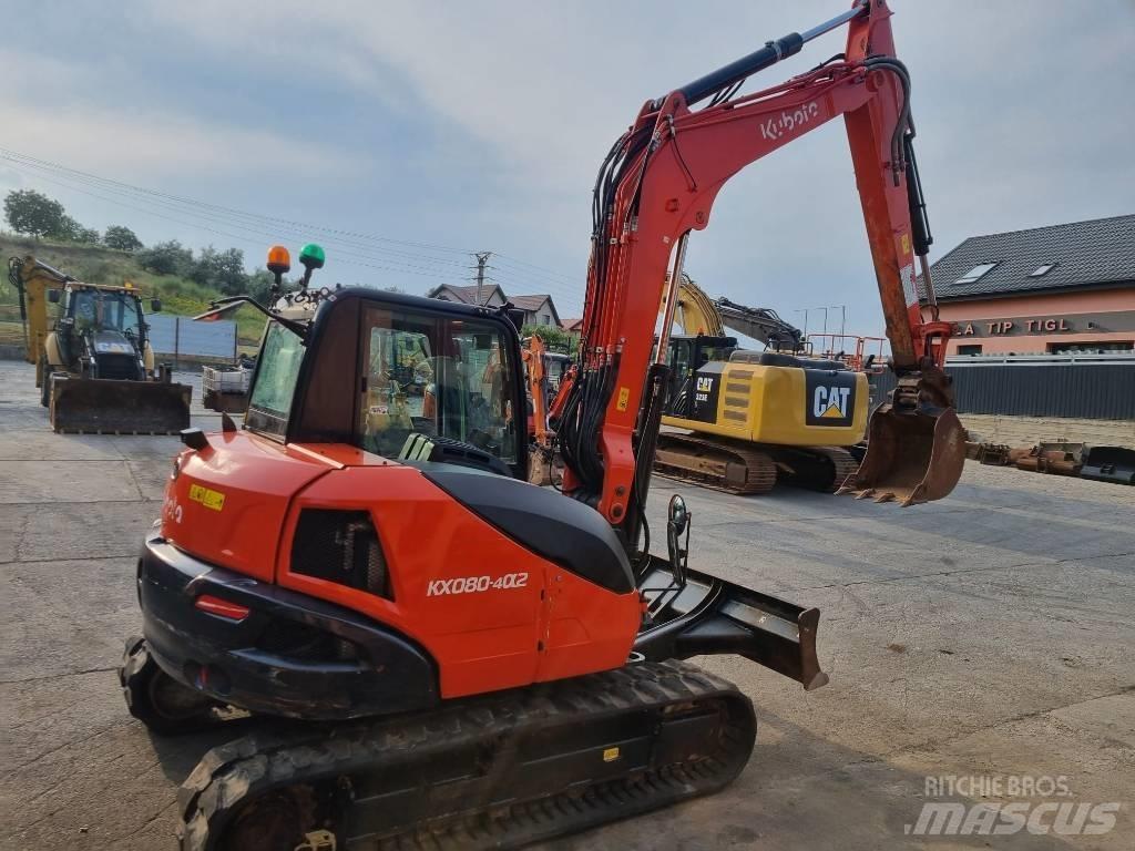 Kubota KX 80-4 Midigravere 7 - 12t