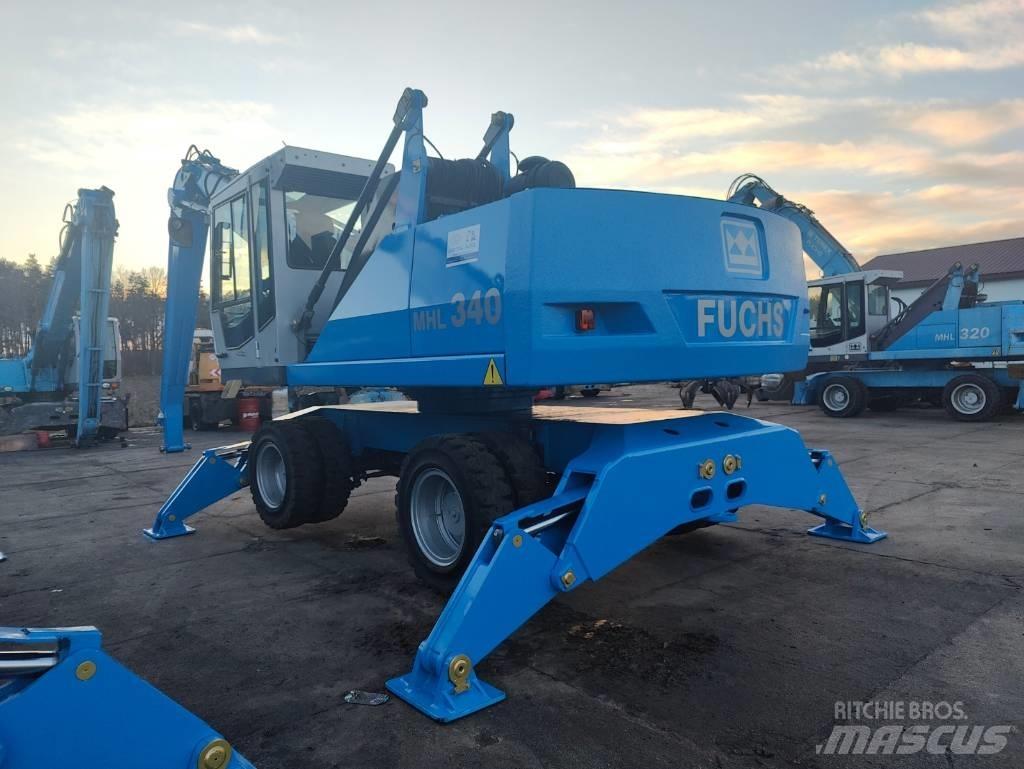 Fuchs MHL 340 C Gravemaskiner for avfallshåndtering