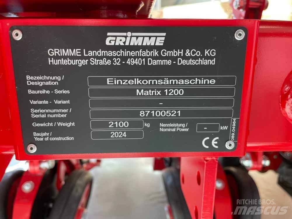 Grimme MATRIX 1200 Landbruk - Annet