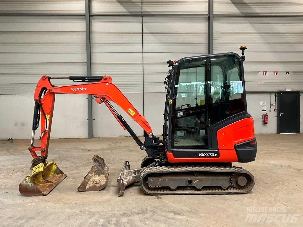 Kubota KX 027-4 Minigravere <7t
