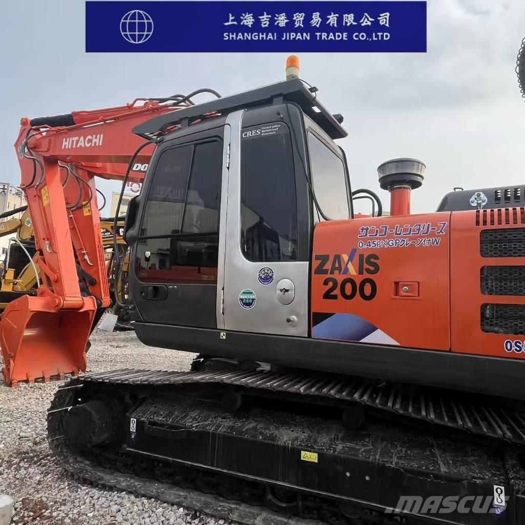 Hitachi ZX 200 Beltegraver