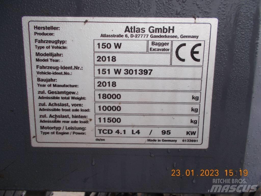 Atlas 150 W Hjulgravere