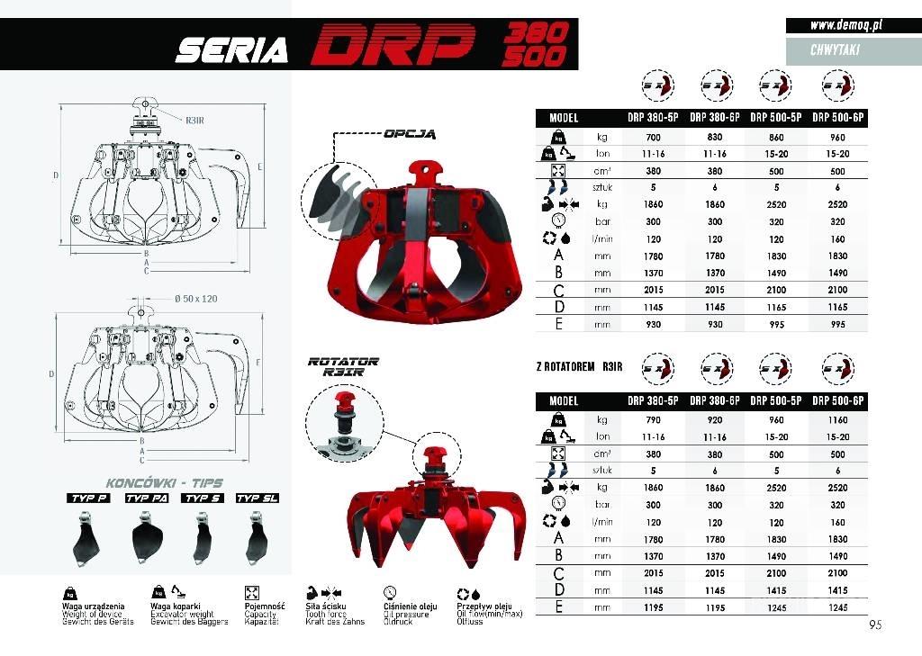 DEMOQ DRP300-5P Asfaltskjærer