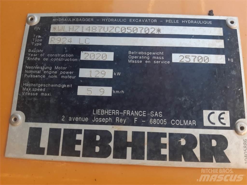 Liebherr R924 Beltegraver