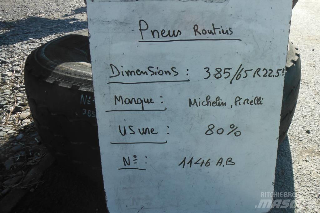 Michelin 385/65R22.5 Dekk, hjul og felger