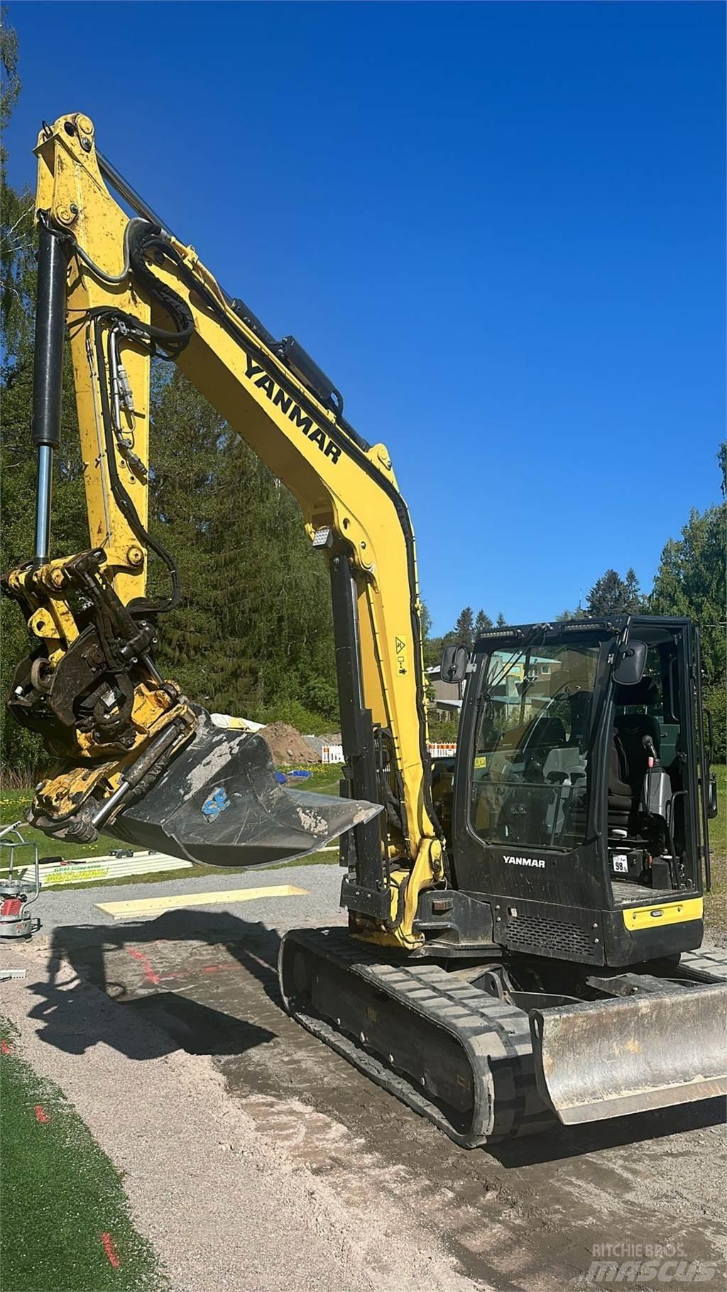 Yanmar Vio 80-1A Midigravere 7 - 12t