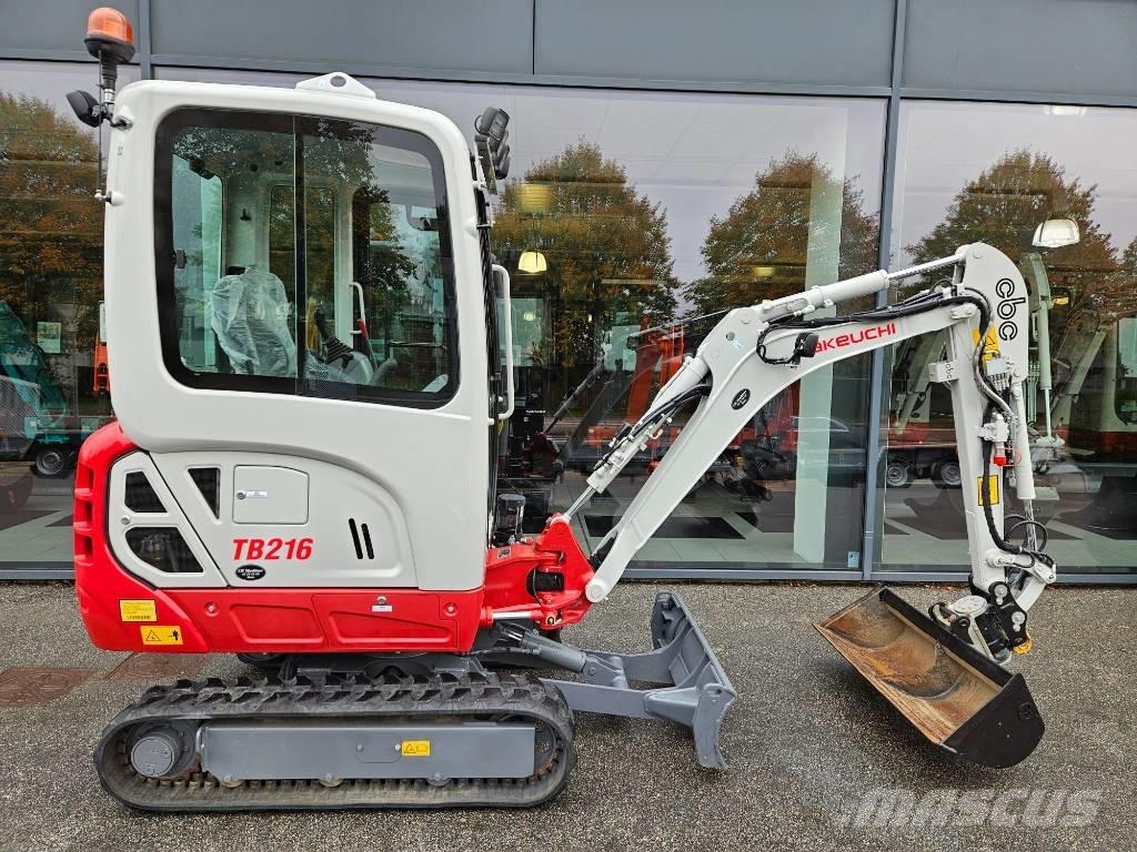 Takeuchi TB 216 Minigravere <7t
