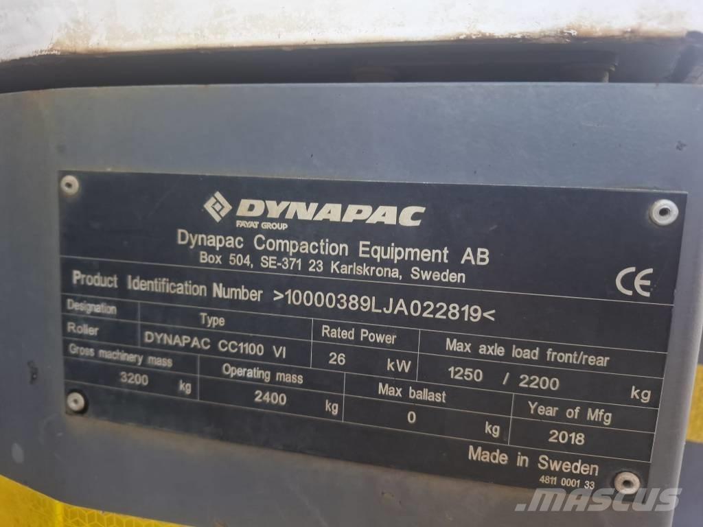 Dynapac CC 1100 VI Tandem Valser