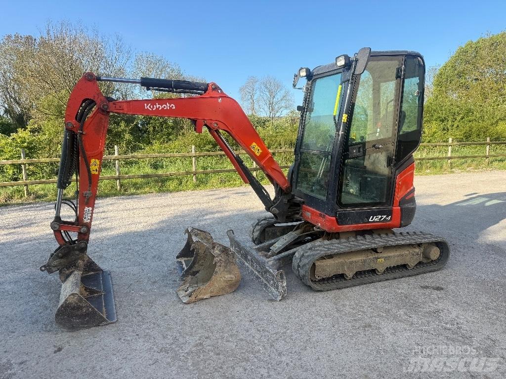 Kubota U 27-4 Minigravere <7t