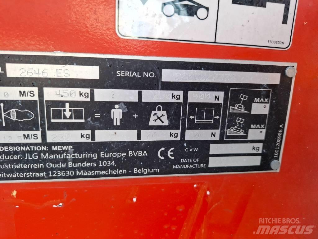 JLG 2646 ES Sakselifter