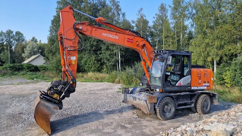 Hitachi ZX 170 W-6 Hjulgravere