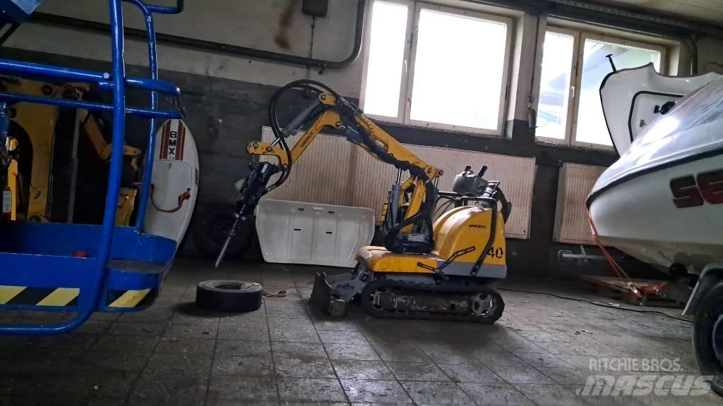 Brokk 40 Minigravere <7t
