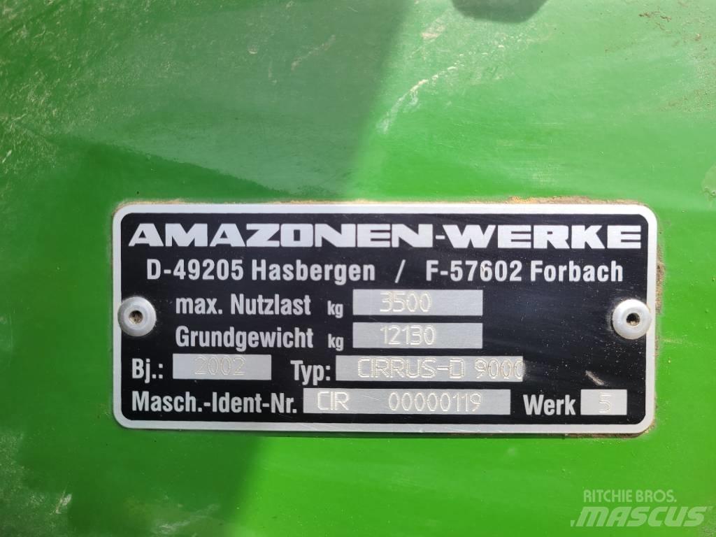 Amazone Cirrus 9000 Kombinerte såmaskiner