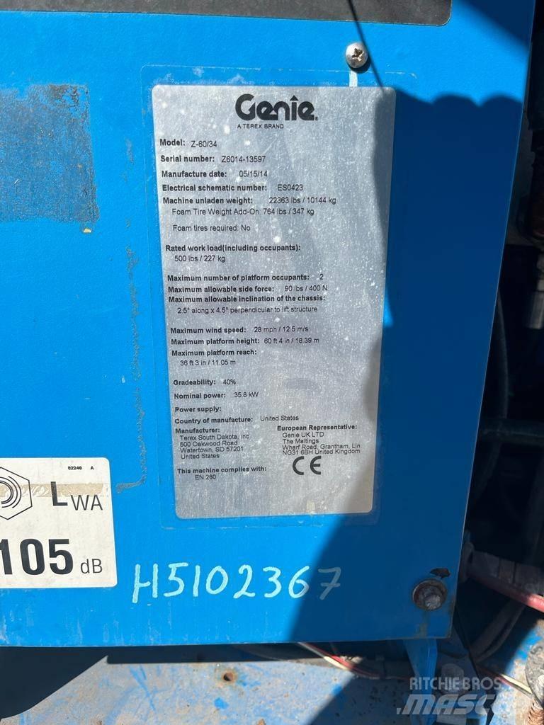 Genie Z 60/34 Leddede bomlifter