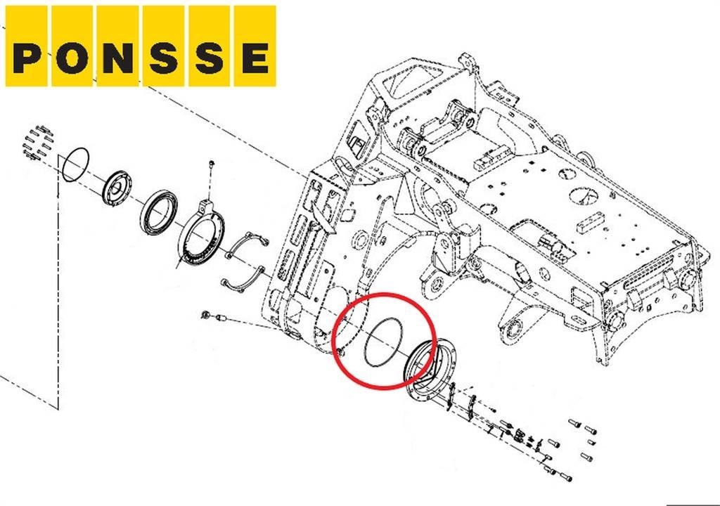 Ponsse 0059913 Lassbærere