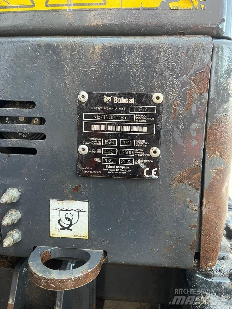 Bobcat E 17 Minigravere <7t