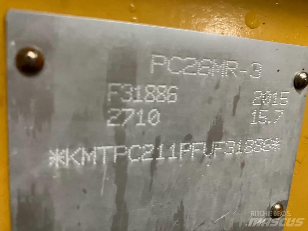 Komatsu PC 26 MR-3 Minigravere <7t