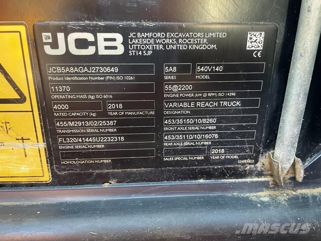 JCB 540-140 Teleskoplastere