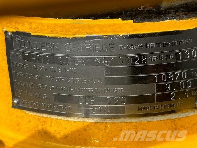  ZOLLERN  ZHP 3.20 Girkasse